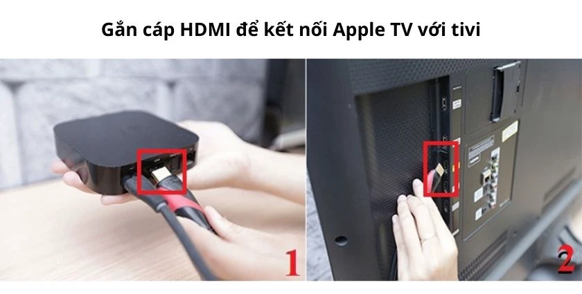 Phản chiếu màn hình iPhone lên tivi bằng HDMI