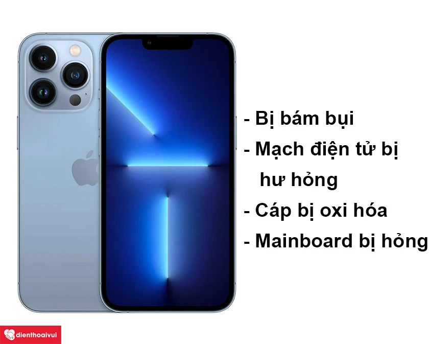 Thay dây nối loa trong iPhone 13 Pro