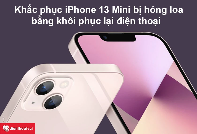 Thay dây nối loa trong iPhone 13 Mini