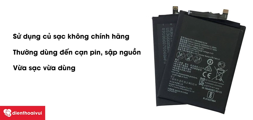 thay pin Huawei Honor 7X
