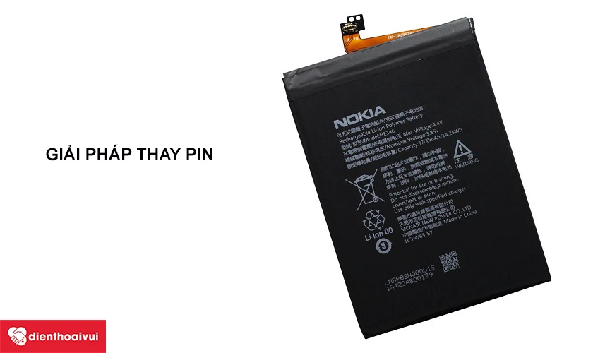 Thay pin Nokia 7 Plus