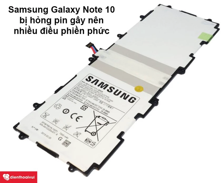 Thay pin Samsung Galaxy Note 10 