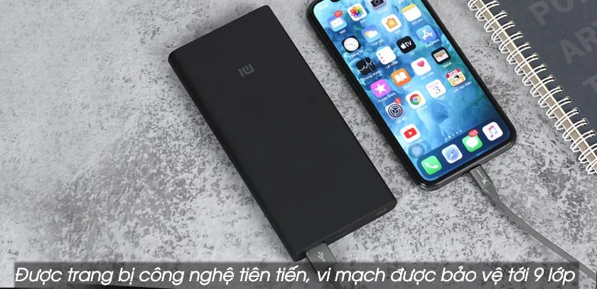 Sạc pin dự phòng Xiaomi tiên phong trong công nghệ