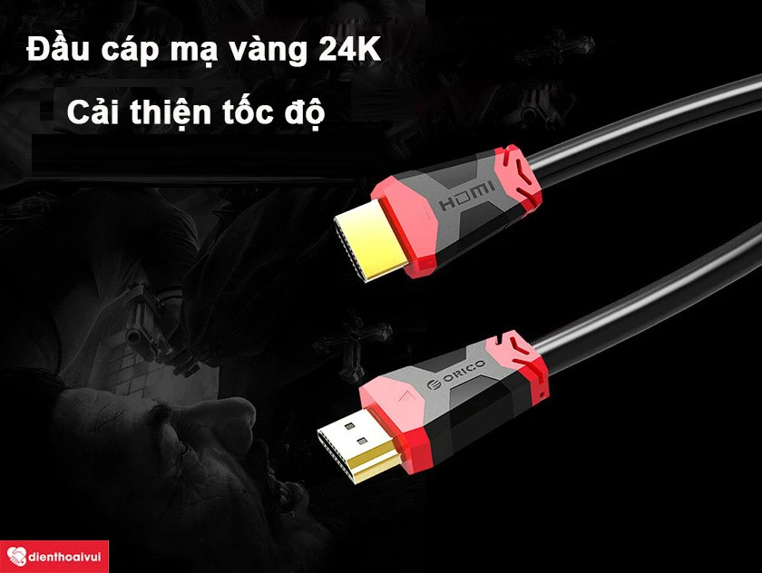 Cáp HDMI chuẩn 2.0 1m ORICO