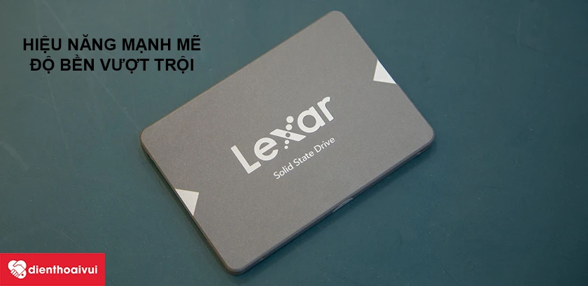 Ổ cứng SSD 128GB Lexar NS100: Hiệu năng mạnh mẽ, độ bền vượt trội