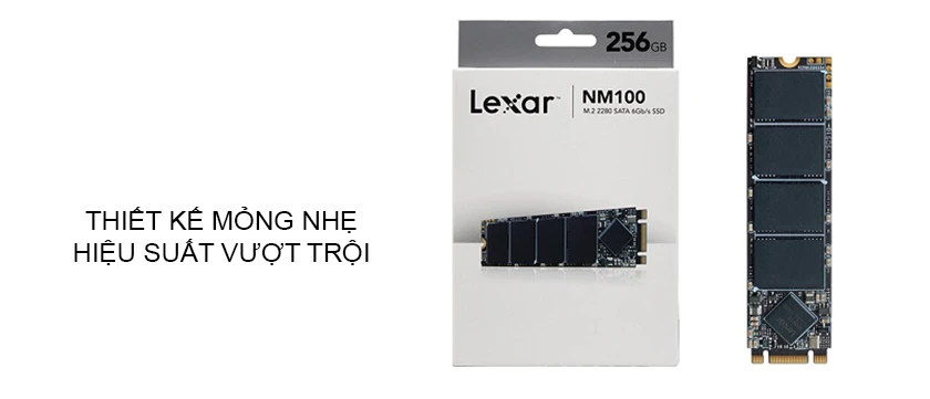 Thay ổ cứng SSD 256GB Lexar NM100 giá rẻ, chính hãng, uy tín tại TP.HCM và Hà Nội