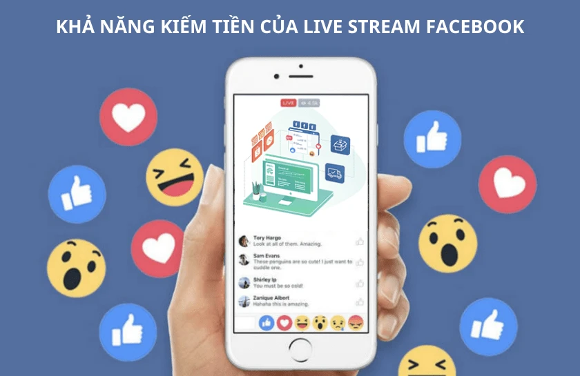 Live stream facebook được bao nhiêu tiền?