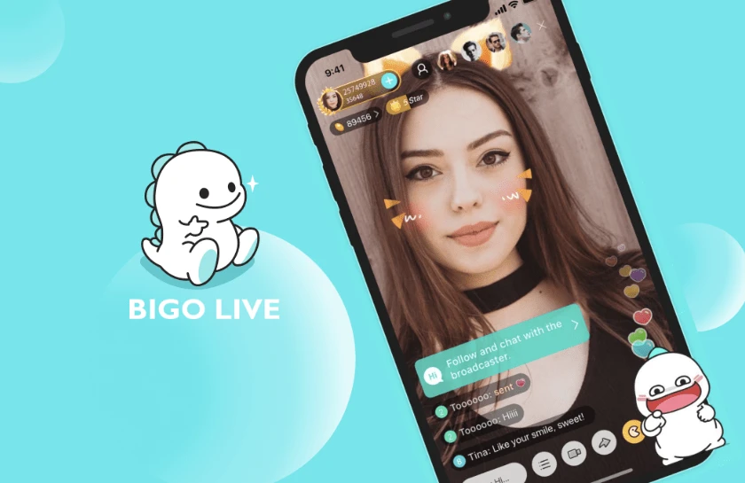 Bigo Live - phần mềm livestream phá đảo mạng xã hội