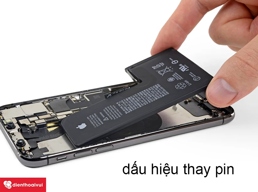 Thay pin iPhone X VMAS dung lượng cao 3100mAh