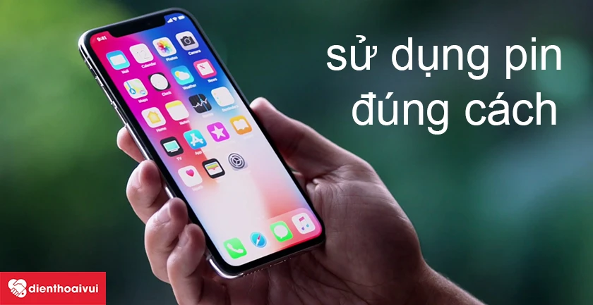 Thay pin iPhone X VMAS dung lượng cao 3100mAh