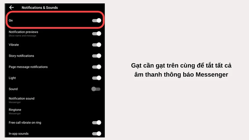 Với điện thoại Android