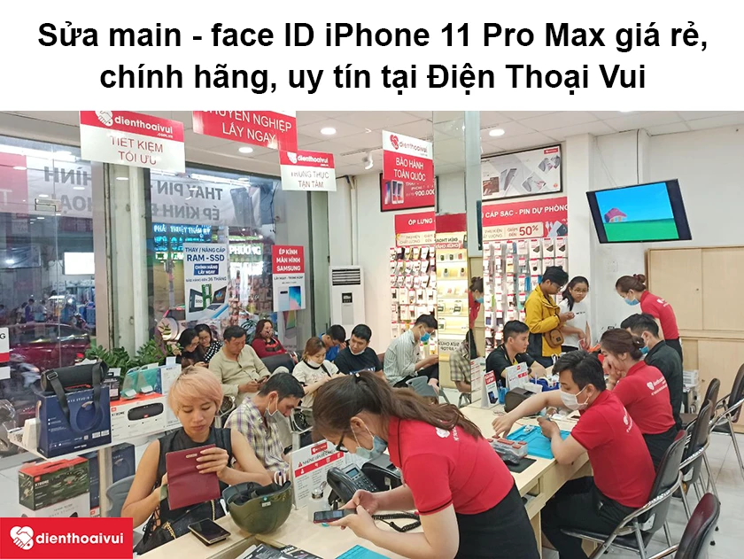 Dịch vụ sửa main - face ID iPhone 11 Pro Max giá rẻ, chính hãng, uy tín tại TP. Hồ Chí Minh và Hà Nội