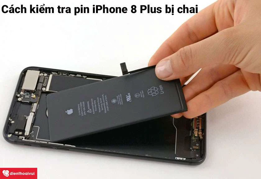 Cách kiểm tra pin iPhone 8 Plus bị chai