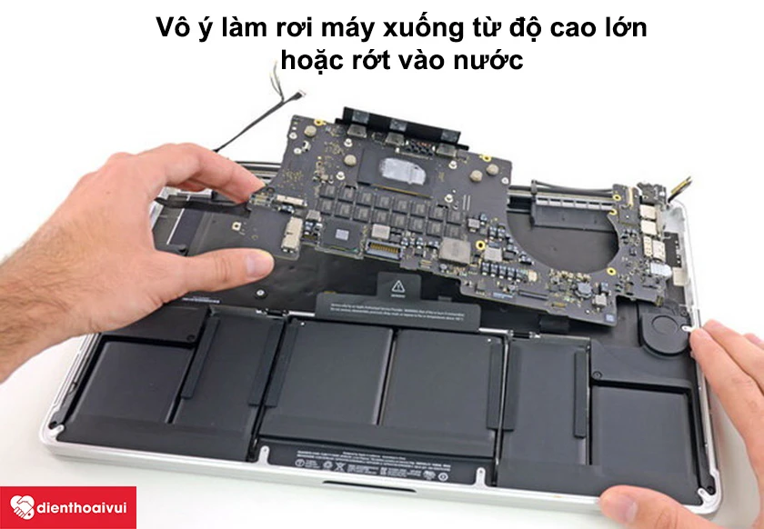 Thay mainboard Macbook Pro 15 inch 2016 chính hãng