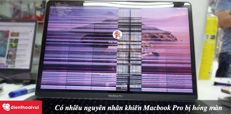 Đổi màn hình chính hãng Macbook Pro 2020 (4 TBT3) 13 inch