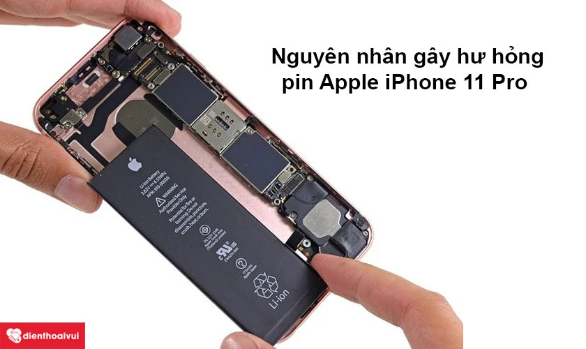 Thông tin cần biết khi thay pin Apple iPhone 11 Pro chính hãng