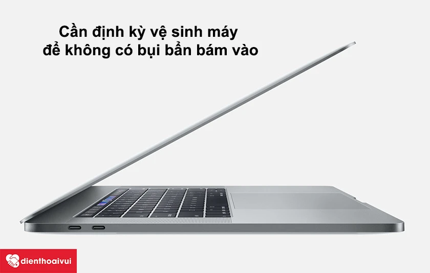 Đổi top case chính hãng Macbook Pro 15 inch 2018