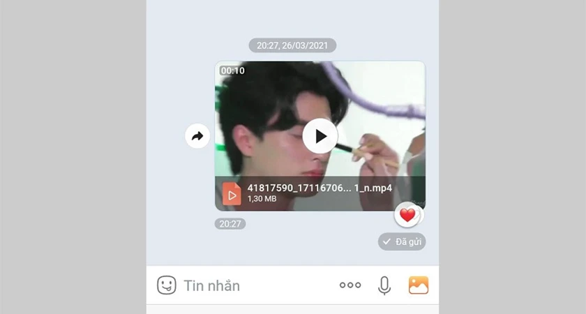 gửi video dung lượng lớn trên zalo qua điện thoại, máy tính
