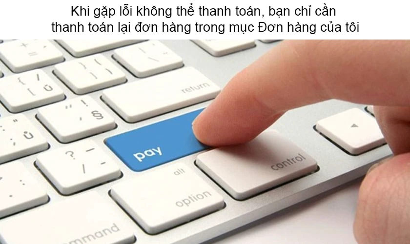 Lỗi khi thanh toán