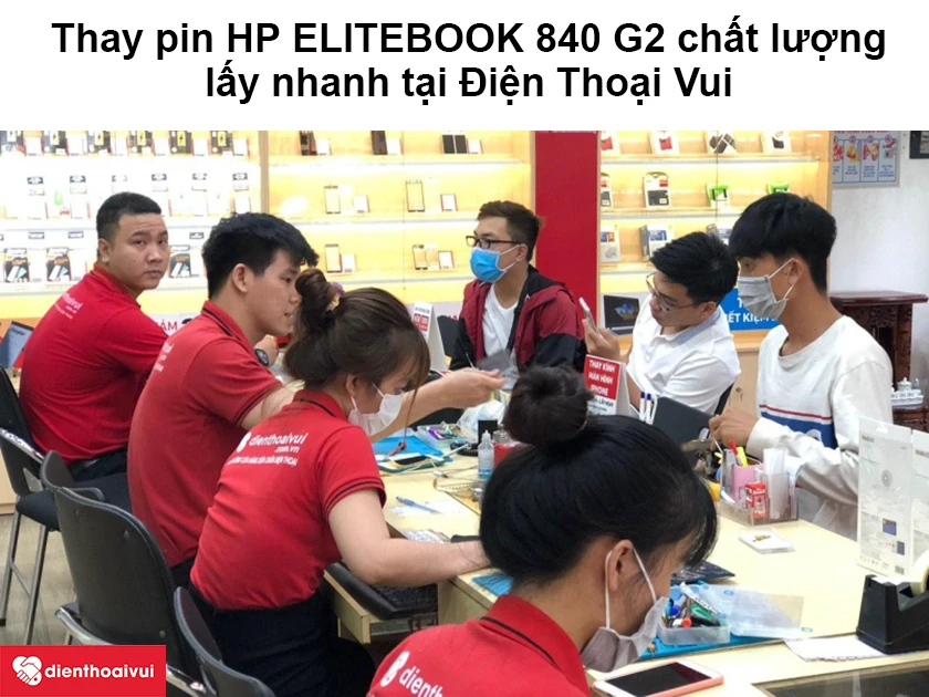 Lưu ý khi thay pin HP ELITEBOOK 840 G2 mới