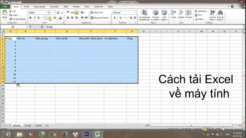 Cách tải Excel về máy tính Windows miễn phí