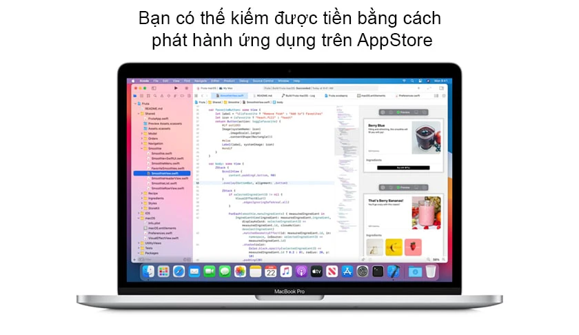 Kiếm tiền bằng Apple Developer