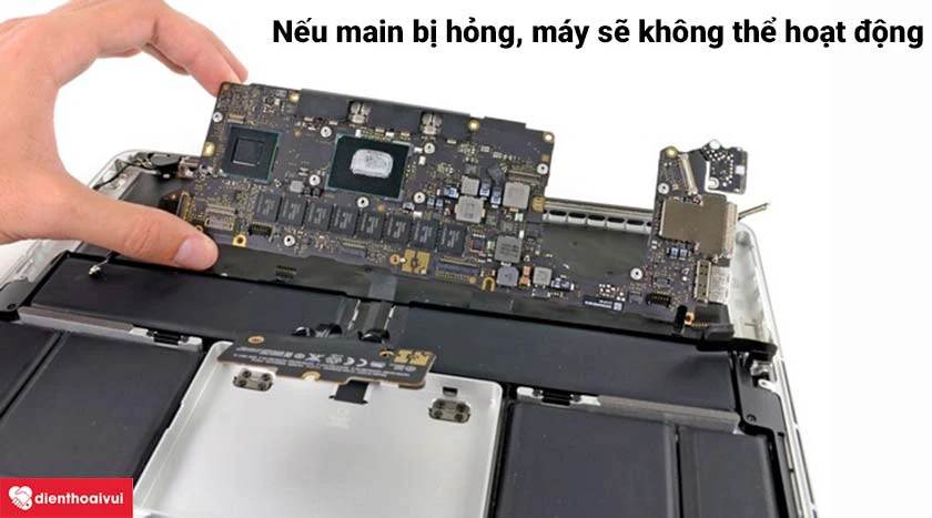 Thay mainboard MacBook Pro 13 inch 2016 (2 TBT3) chính hãng