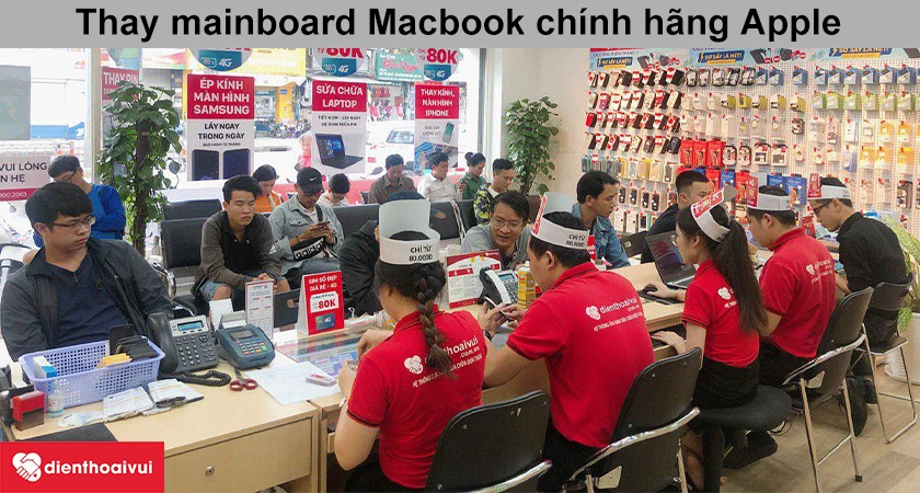 Dịch vụ đổi mainboard Macbook Pro 14 inch 2021 giá rẻ, chính hãng, uy tín tại TPHCM, Hà Nội