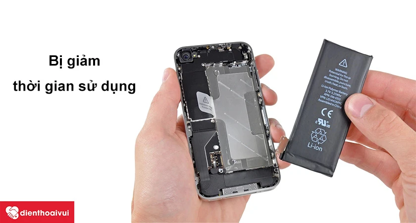Vì sao iPhone 6 bị pin bị chai, nguyên nhân gây hư hỏng?