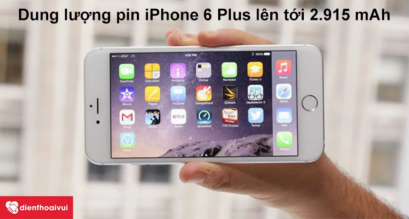 Thay pin iPhone 6 Plus chính hãng Apple