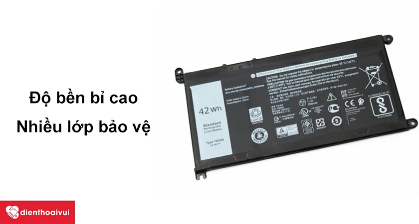 Thay pin Dell Vostro 5481 chất lượng tại Hà Nội và TP.HCM
