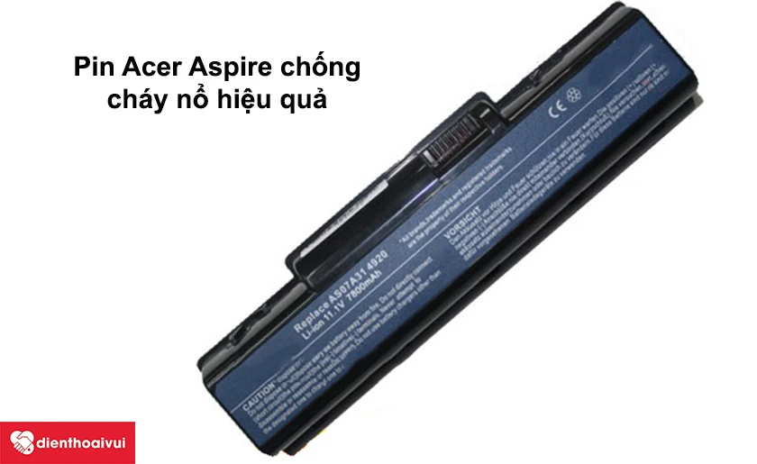 Thay pin laptop Acer Aspire 5538 giá rẻ, chính hãng, uy tín tại TP.HCM và Hà Nội