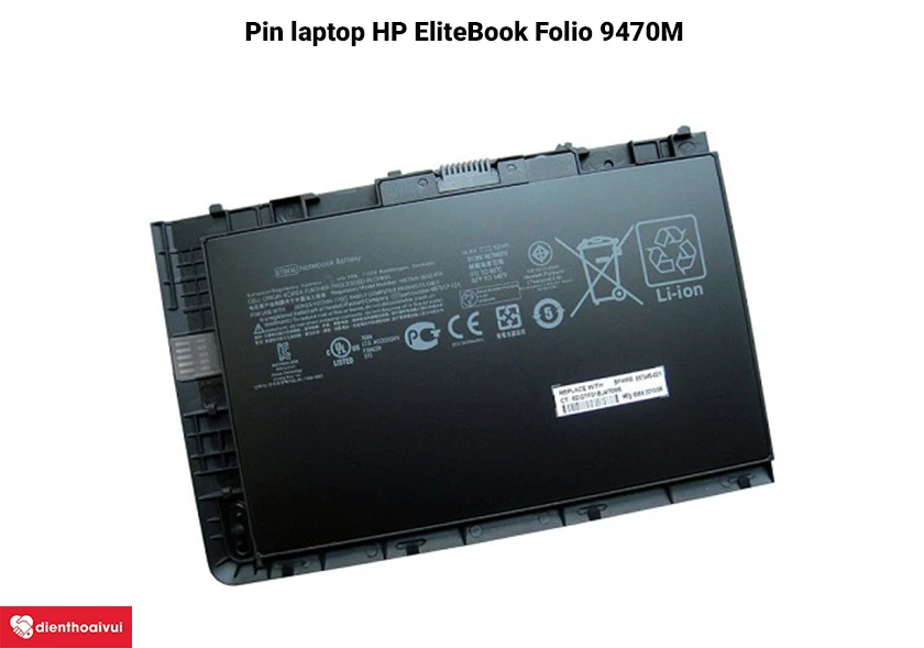 Thay pin laptop HP EliteBook Folio 9470M