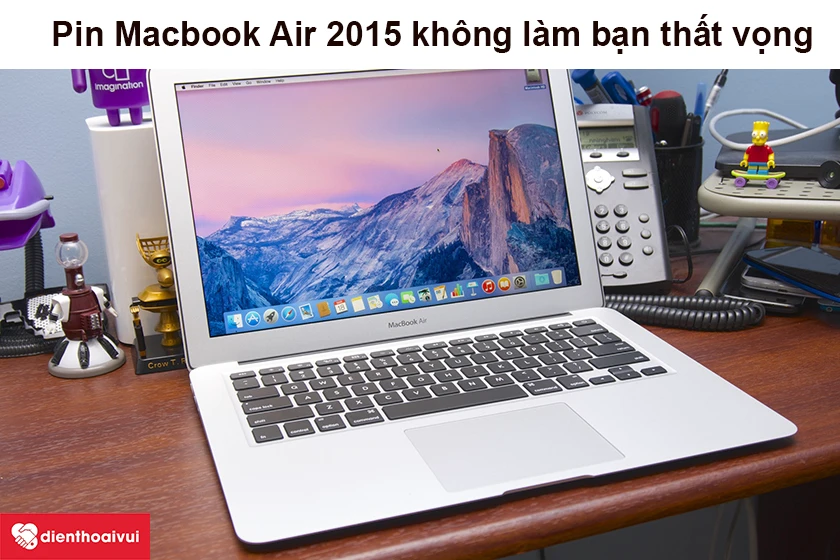 Thay pin Pisen chính hãng Macbook Air 2015 A1466
