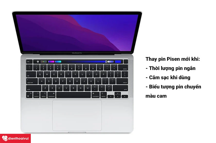 Dấu hiệu pin Macbook Pro 2015 bị chai và cần được thay mới là gì?
