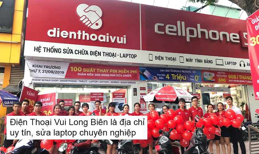 Địa chỉ các trung tâm sửa chữa laptop uy tín, tốt nhất tại Hà Nội