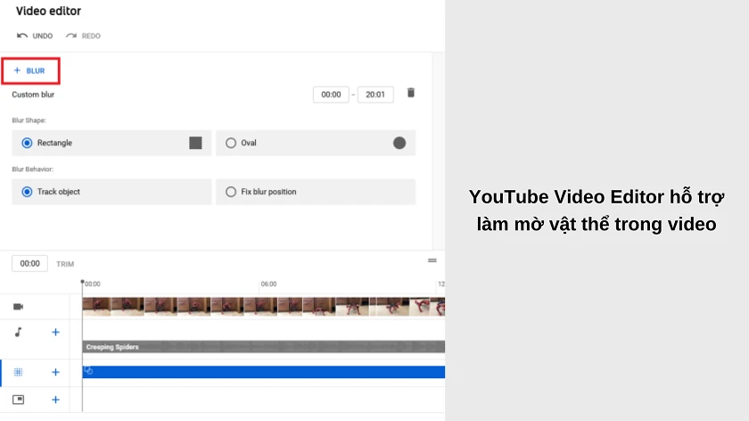 Tính năng nổi bật của YouTube Video Editor