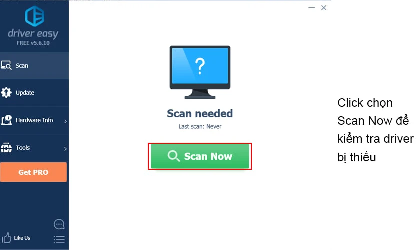 Sử dụng phần mềm hỗ trợ để khắc phục lỗi driver webcam