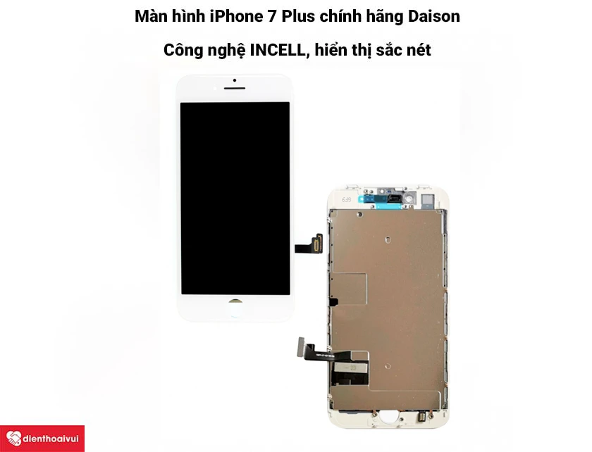 Thay màn hình iPhone 7 Plus chính hãng Daison
