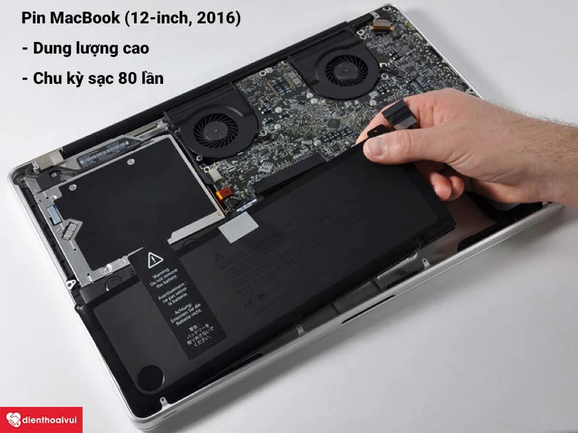 Đặc điểm nổi bật của pin Pisen MacBook (12-inch, 2016)