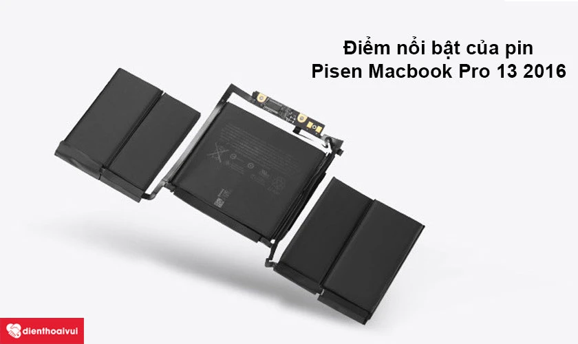 Pin Pisen Macbook Pro 13 2016 bị hư và cần thay mới - Nguyên nhân, dấu hiệu là gì?