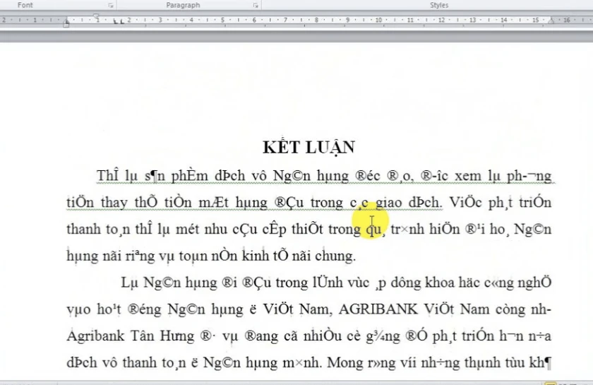 Lỗi font chữ trên trình duyệt và máy tính