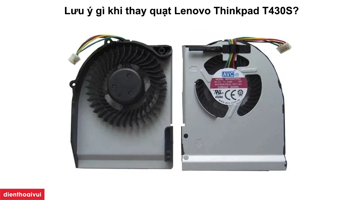 thay quạt Lenovo ThinkPad T430S