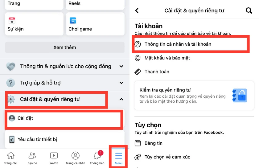Xóa tài khoản Facebook không sử dụng nữa