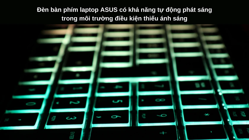 Lợi ích từ cách bật đèn bàn phím laptop ASUS