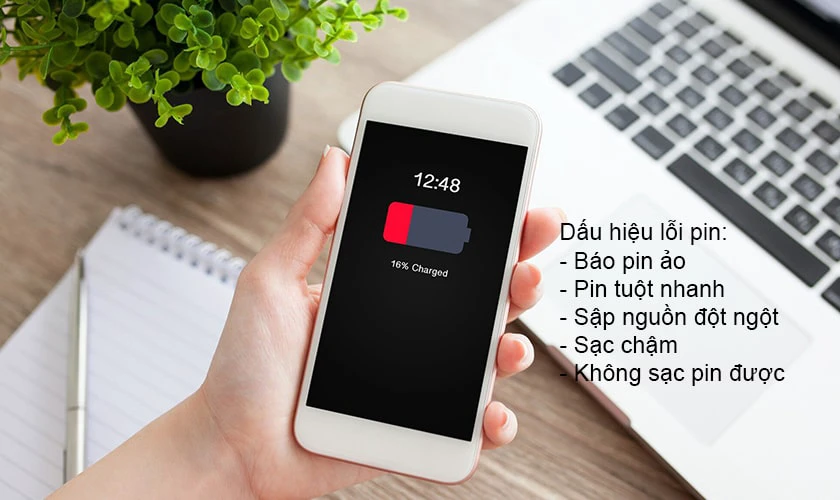 Lỗi pin điện thoại