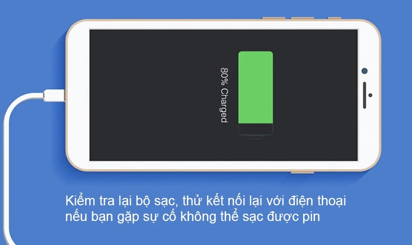 Lỗi không thể kết nối với bộ sạc