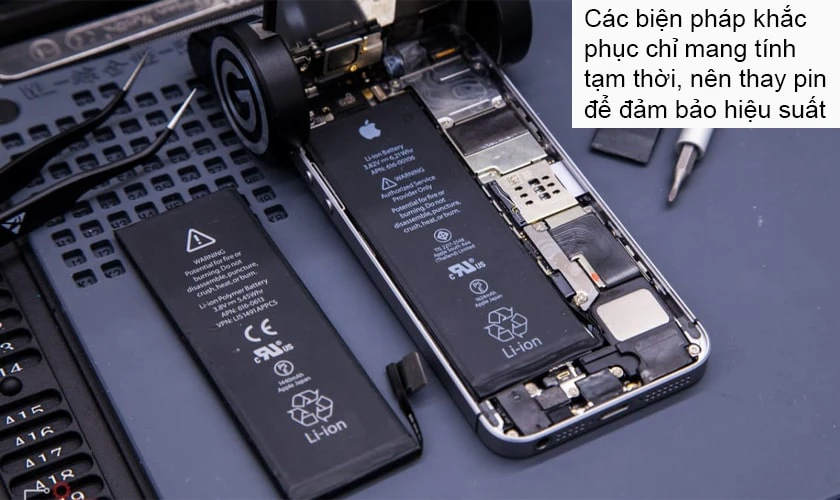 Sửa lỗi điện thoại hiển thị pin ảo