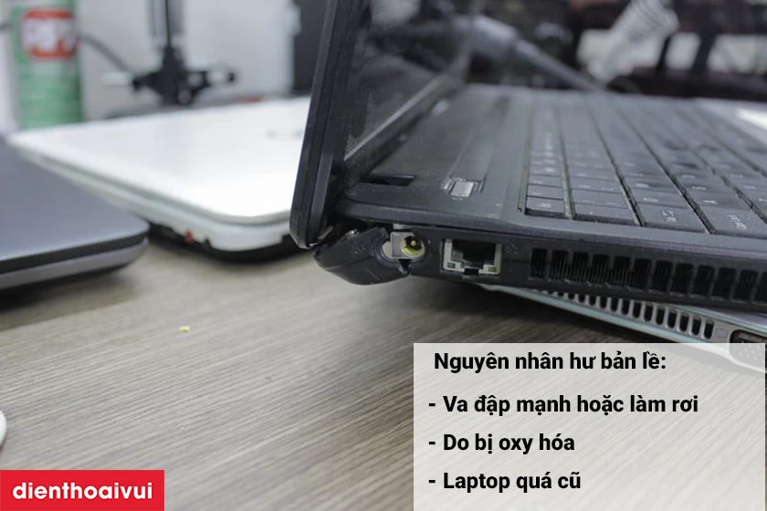 Sửa bản lề laptop Dell