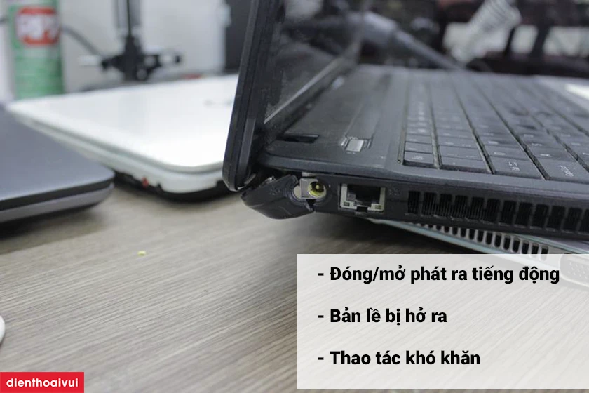 Sửa bản lề laptop HP